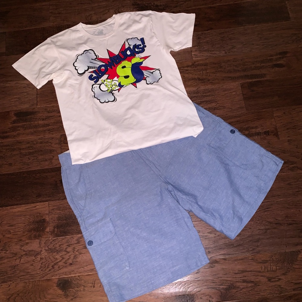 NWT Bruno New York Men’s Classic Flat Front Shorts